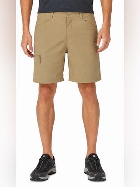 Patagonia Quandary 12” Hiking Shorts Mens 32 Khaki Stretch